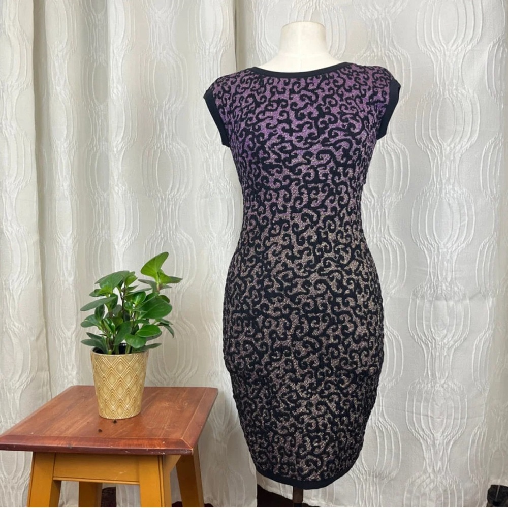 Missoni Metallic Print Bodycon Dress - Picture 1 of 4